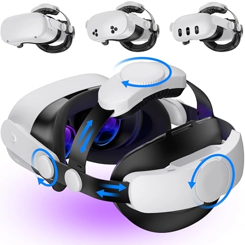 Kawaye Head Strap - Double Knobs Adjustable Two Large Support Pads