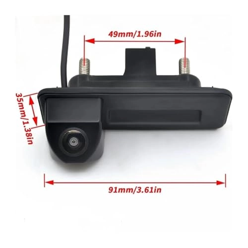 Rear View Camera Fisheye - Night vision Wired 1080P