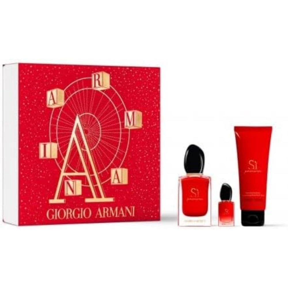 Giorgio Armani Si Passione Eau de Parfum - 50ml 7ml + Body Lotion - 75ml