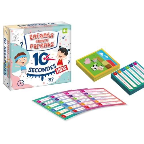 Children vs Parents - 10 Seconds Quiz Card Game
