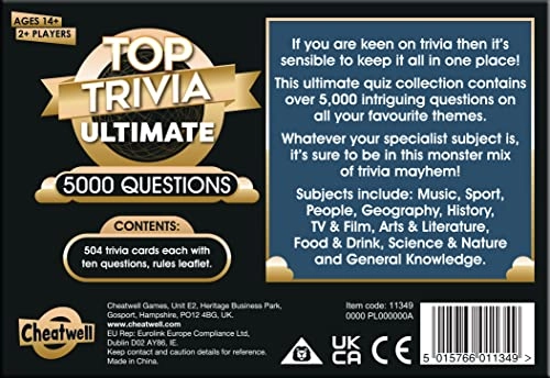Top Trivia Ultimate - 5000 Questions