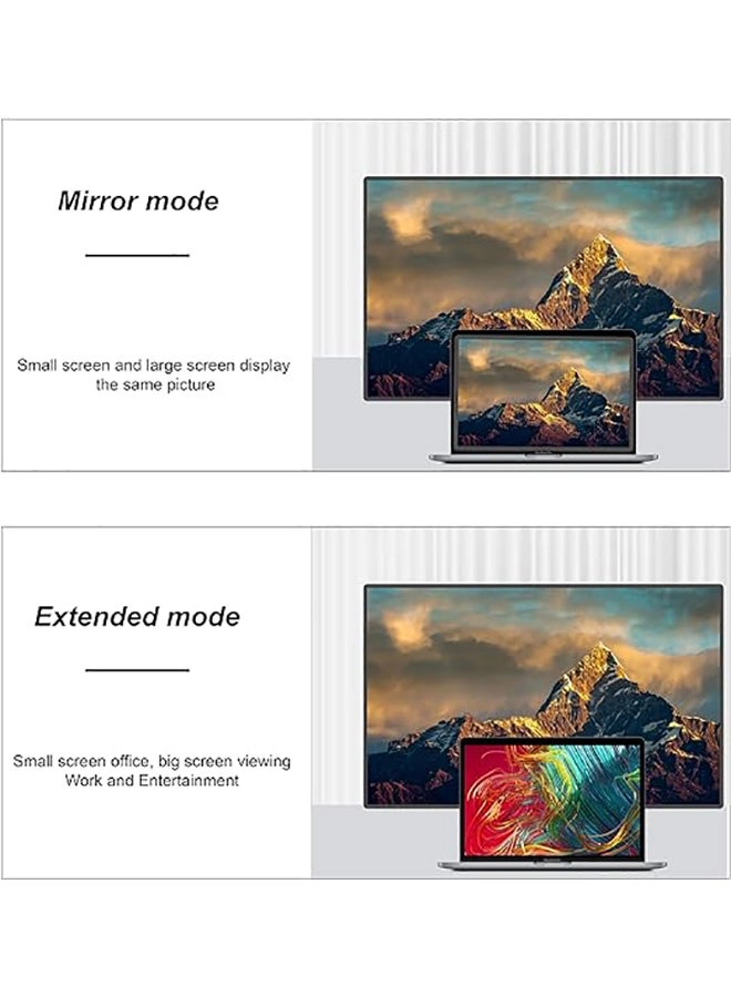 USB Type C to Dual HDMI 4K Adapter - USB 3.1