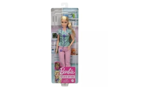 Barbie Nurse - 12-in Plastic Ages 3+