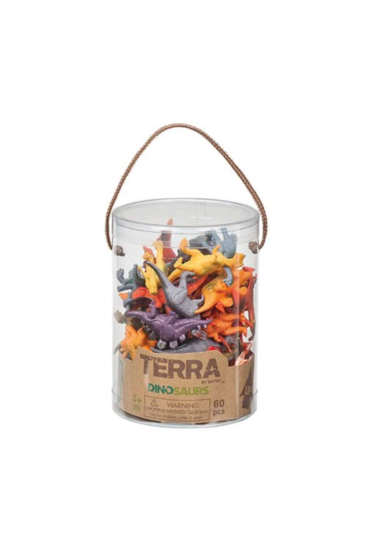 COLOR LAND CHILDRENS TOYS CENTER LLC Tub of Dinosaur Figures - 60pcs