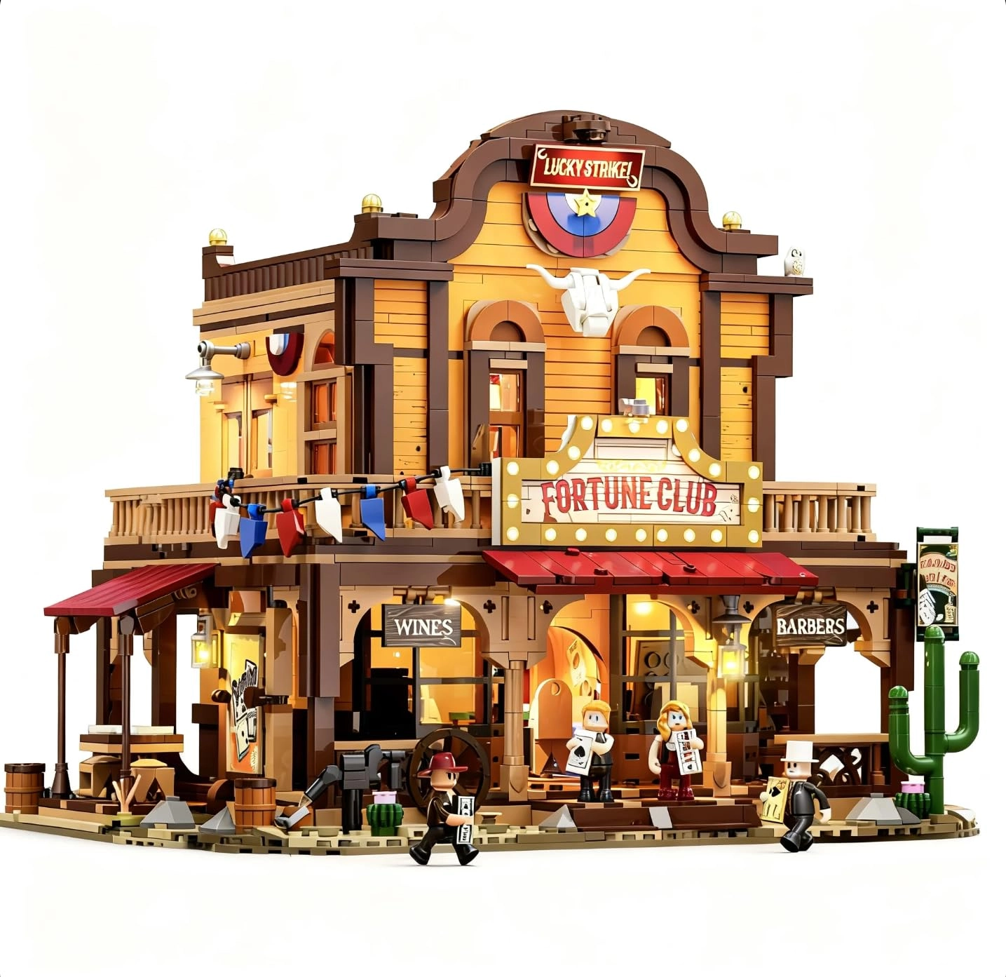 Lumibricks Western Lucky Saloon - 2200 pcs