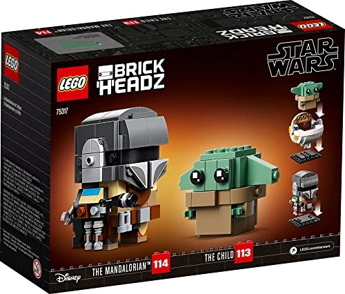 Star Wars BrickHeadz The Mandalorian & The Child (75317)