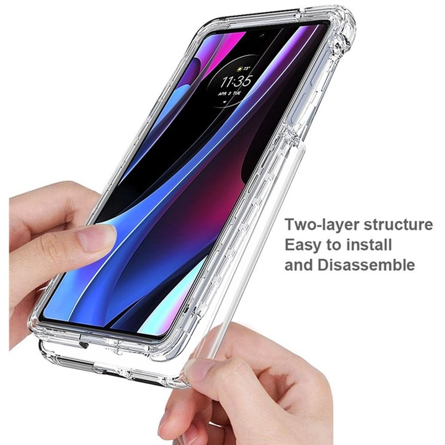 Case With Screen Protector Back Case for Reno 6 Pro 5G