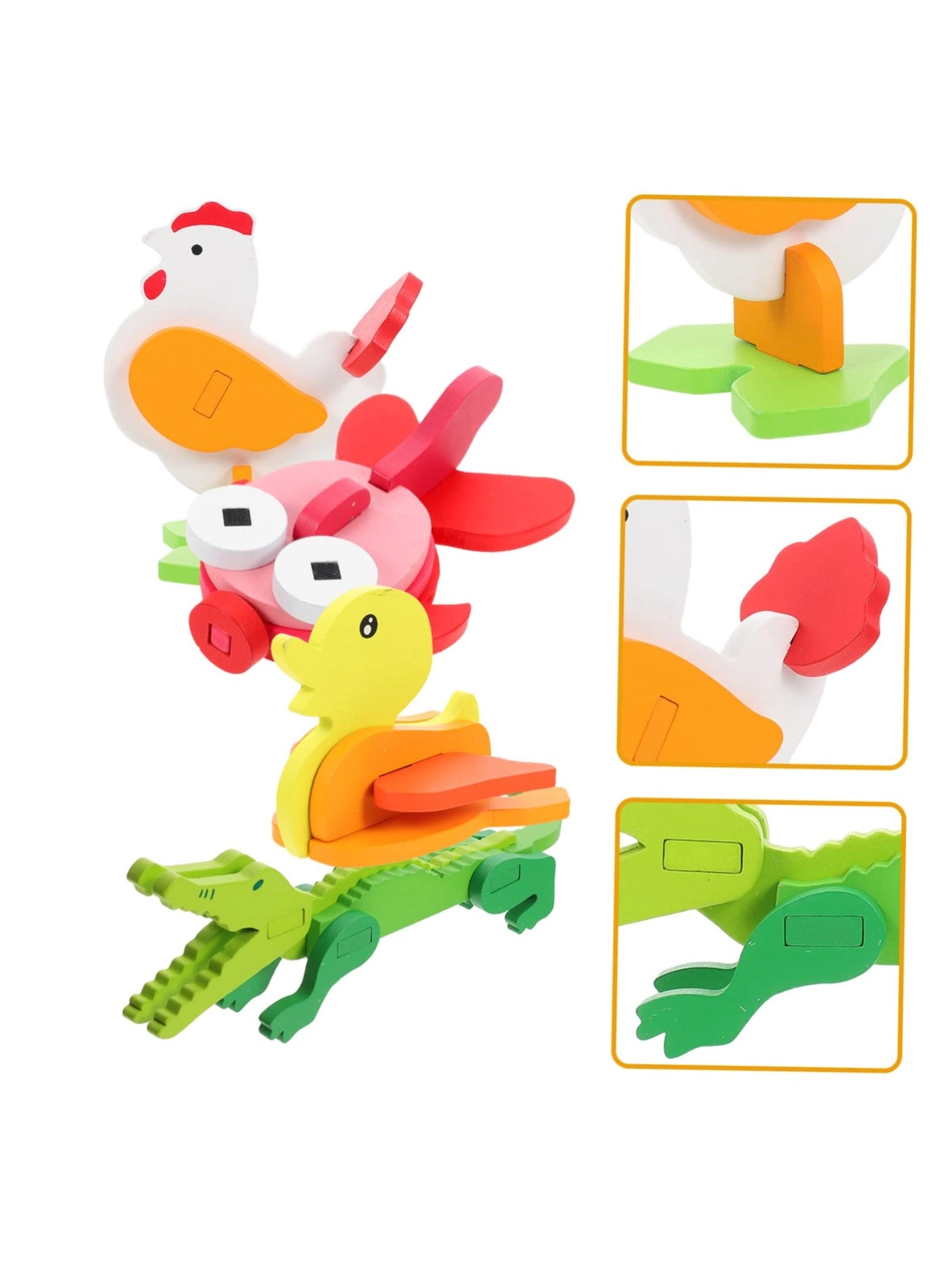Wooden Puzzles Science - 1 years+ 4 pieces