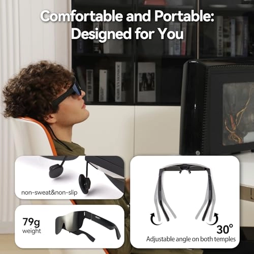 T1 - 1080P 150'' Myopia Adjustable 0 to -600D