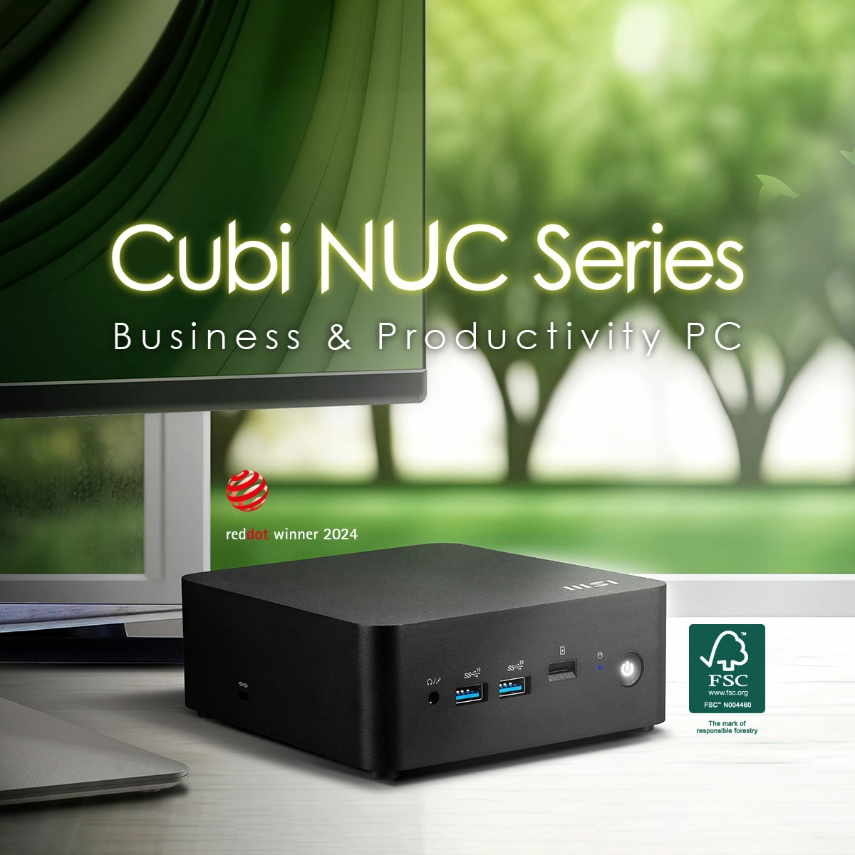 Cubi NUC - Core 3-100U 8GB 500GB