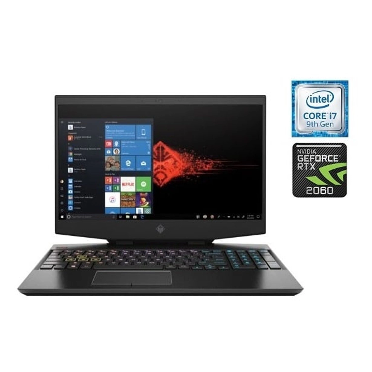 HP OMEN 15 15-DH0001NE - 15.6'' Core i7-9750H 16GB DDR4 1TB+256GB