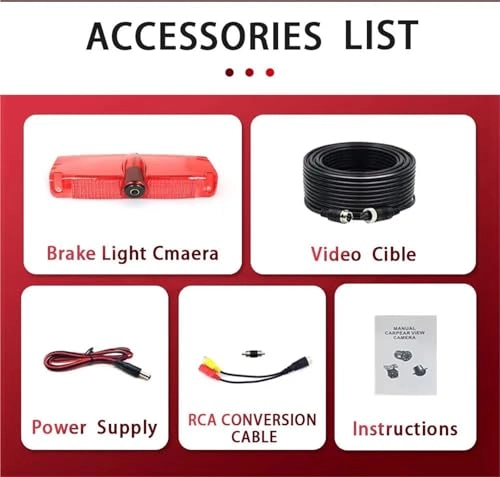 Reversing Camera - Wire AHD 1080P