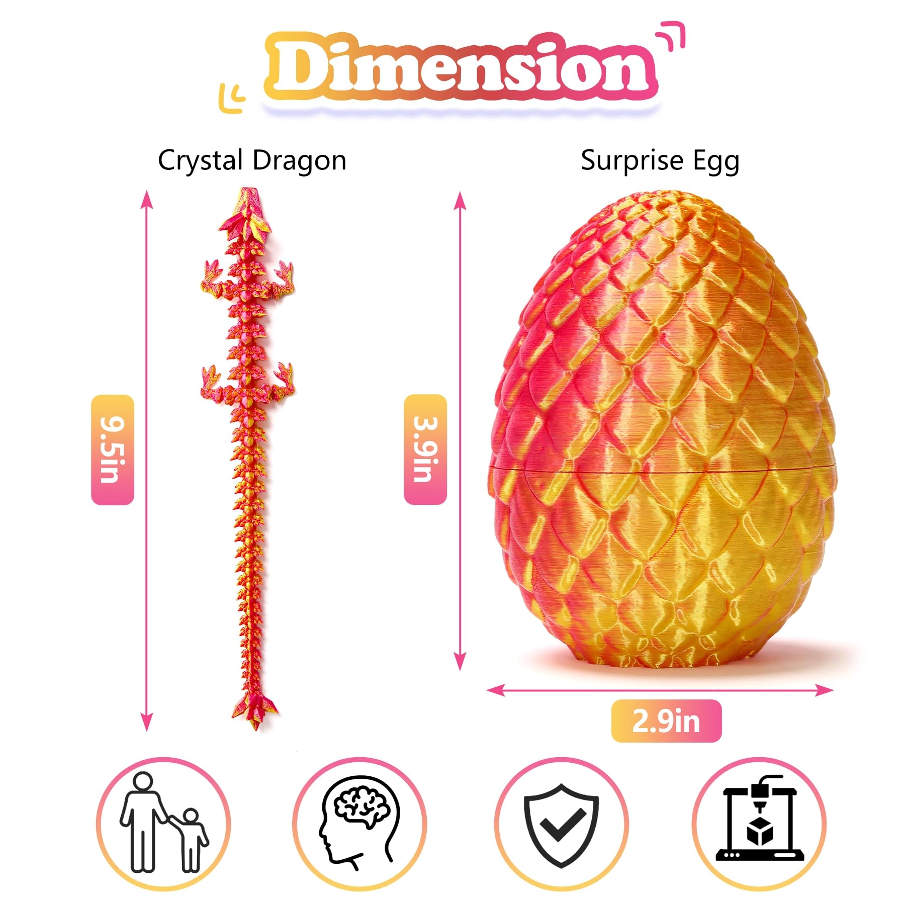 3D Printed Dragon
