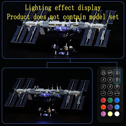 Light Set for LEGO International Raumstation 21321 - Plastic 1 4.5-5V
