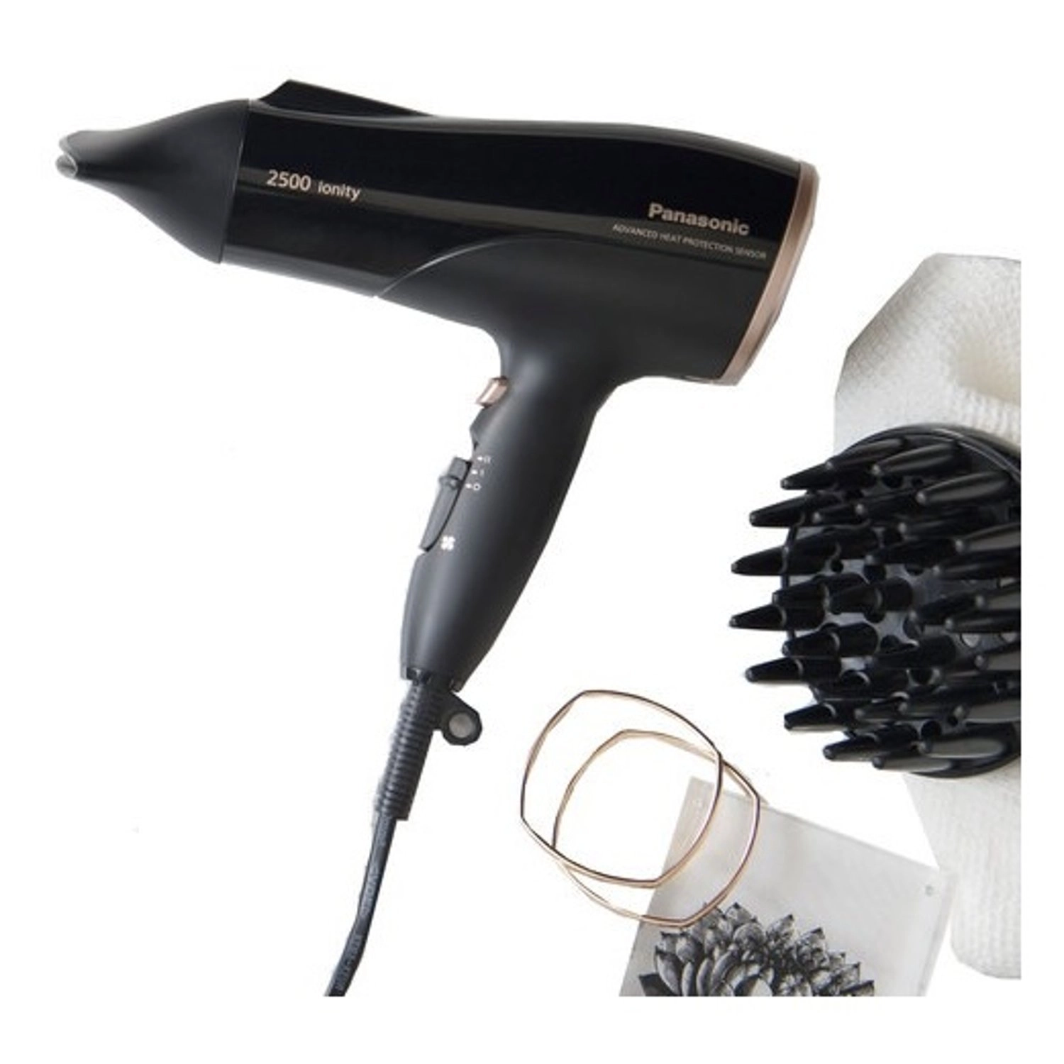 EHNE84 - Hair Dryer 2500 W Black