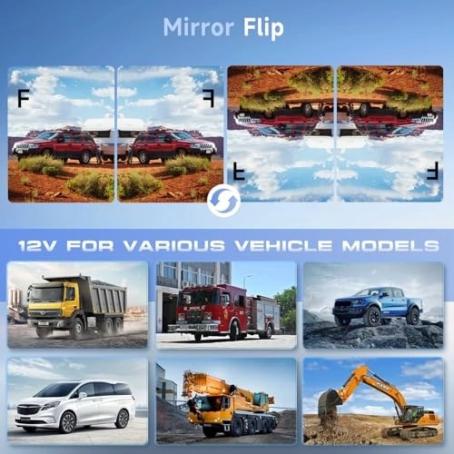 Digital Rear View Camera Monitor - Night Vision HDMI 1080p