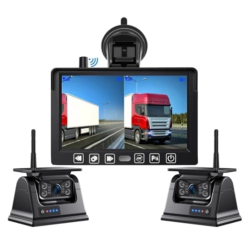 5 Inch Split 2 Screen Monitor - Night Vision Wireless 1080p