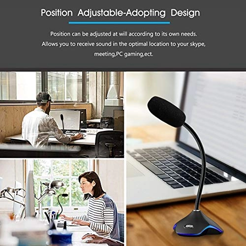 Mini Gooseneck USB Microphone