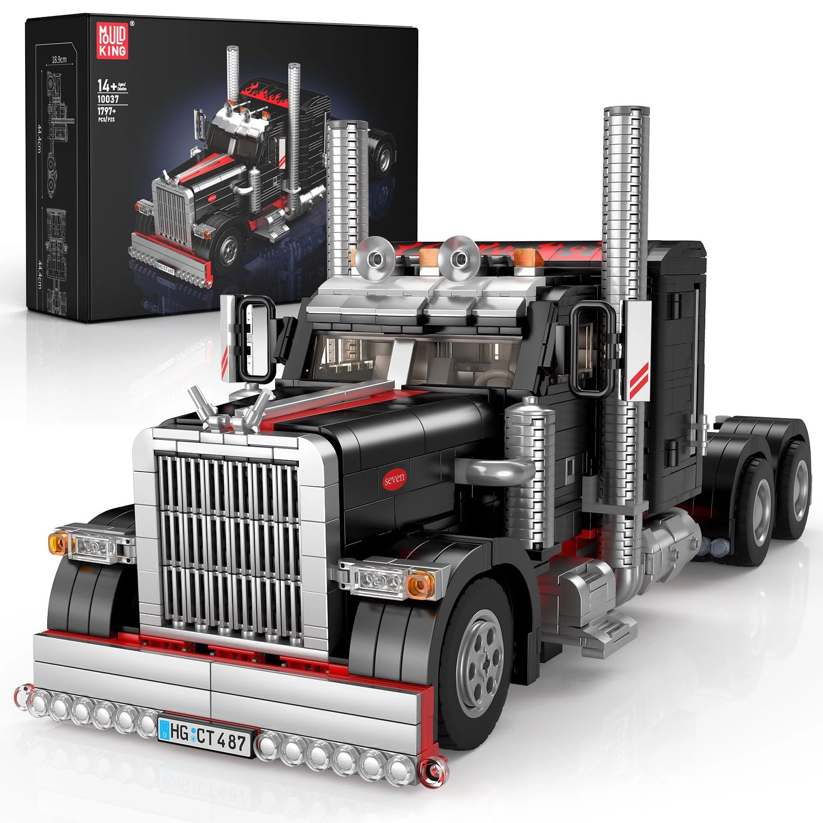 mould king Technik American Truck - 1797pcs