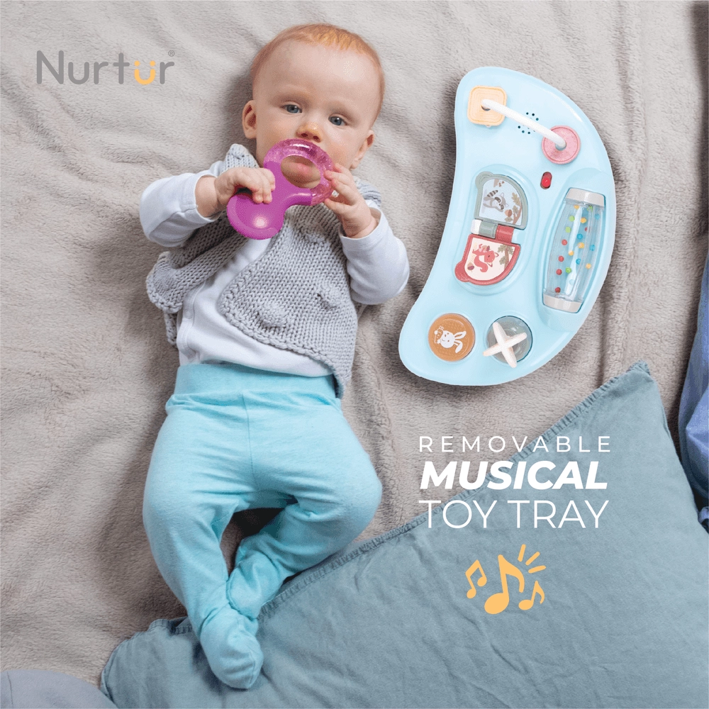 3-In-1 Baby Multi Walker - Music Function Red