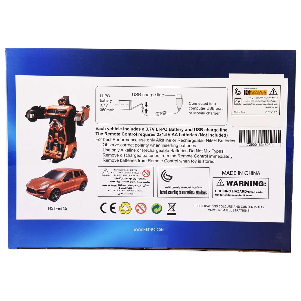 Transforming RC Robot