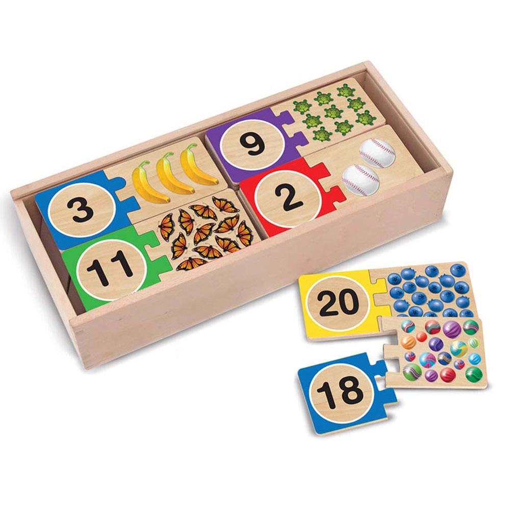 Melissa & Doug Self-Correcting Number Puzzles - 4-6 years