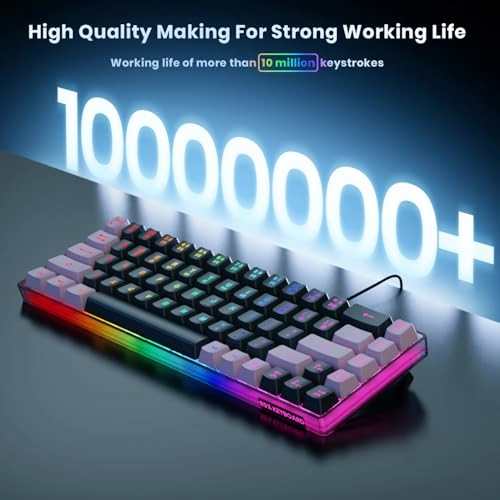 65% Gaming Keyboard - Wired