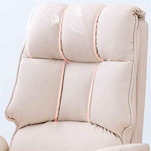Reclining Chair - Fabric Cotton Black