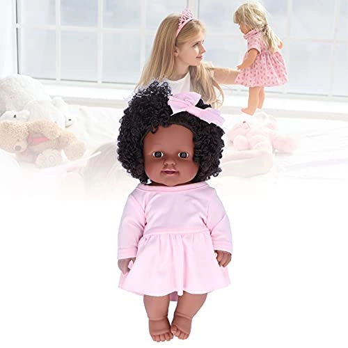 Baby Girl Doll - 30cm Black