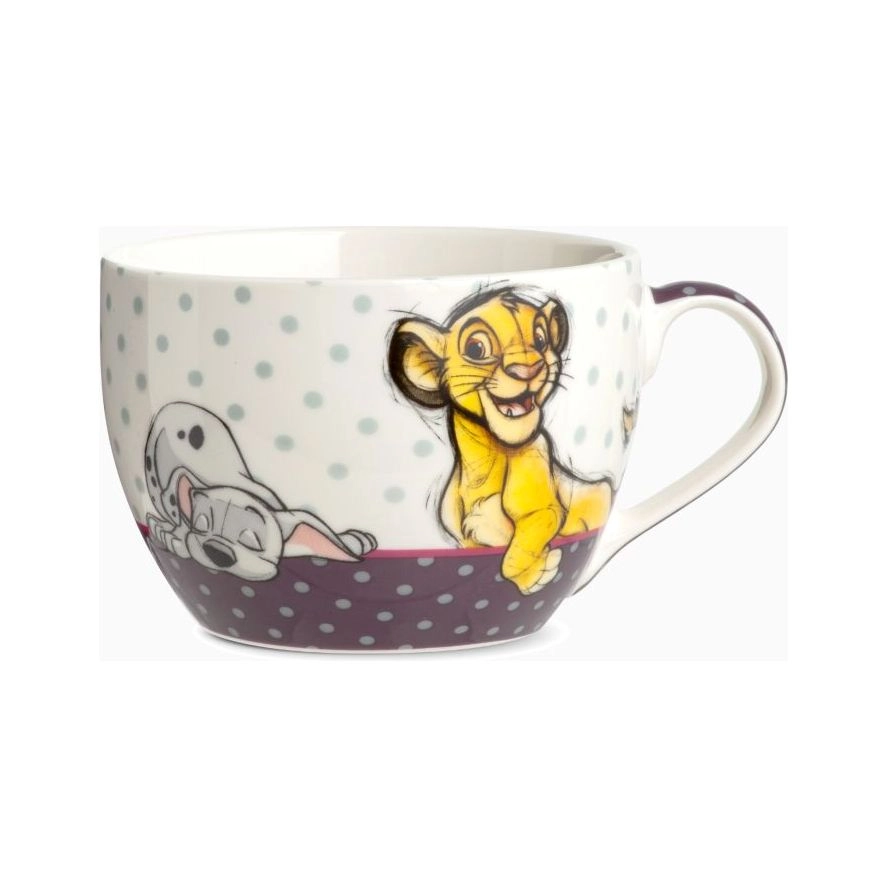 EGAN Disney Tales Animals Cappuccino Cup - 520 ml