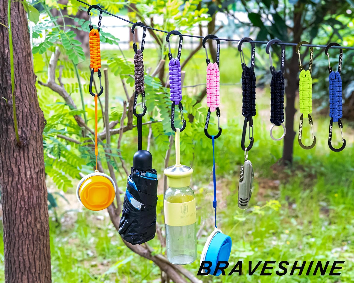 Paracord keychain