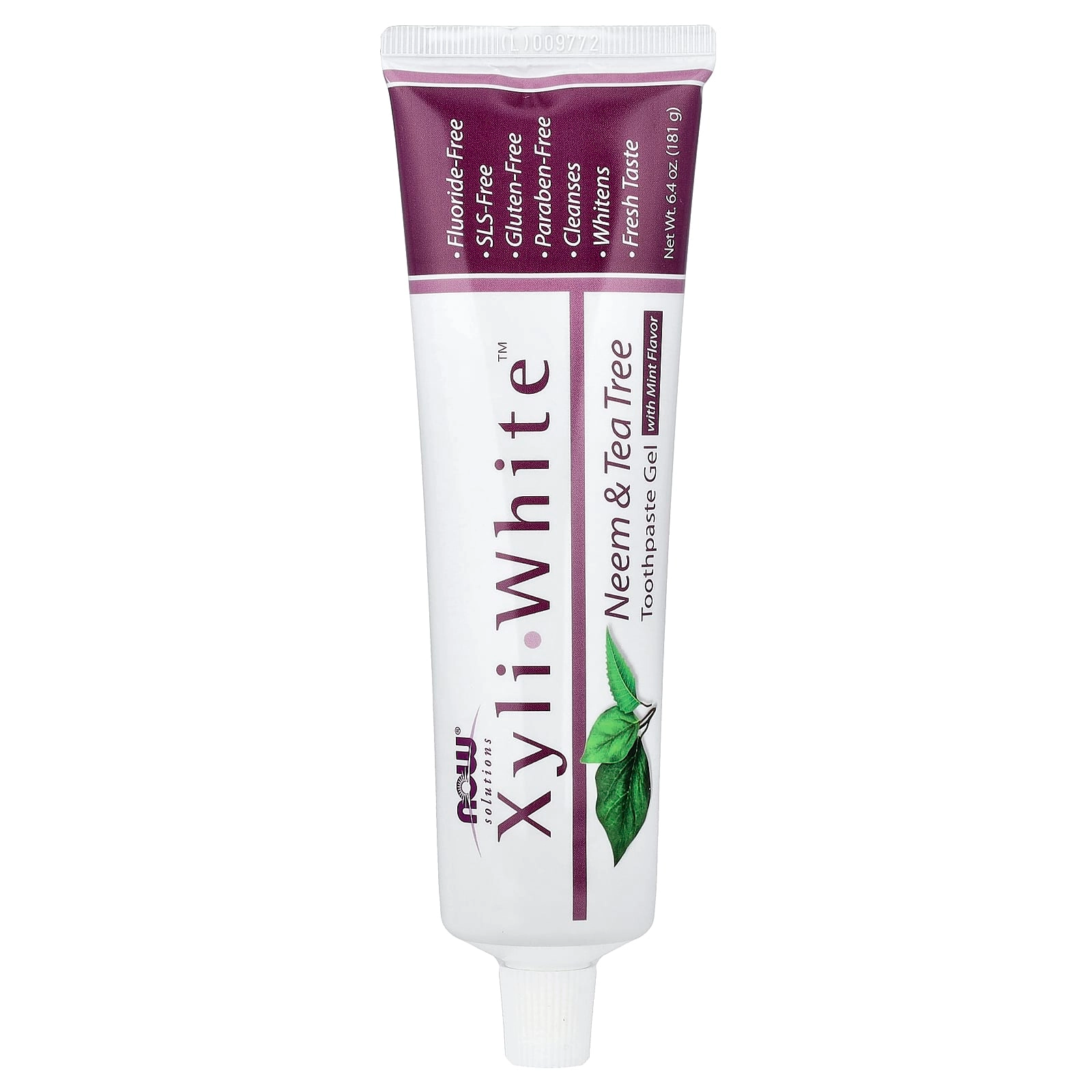 NOW Foods XyliWhite Neem & Tea Tree, Mint Toothpaste 181 g