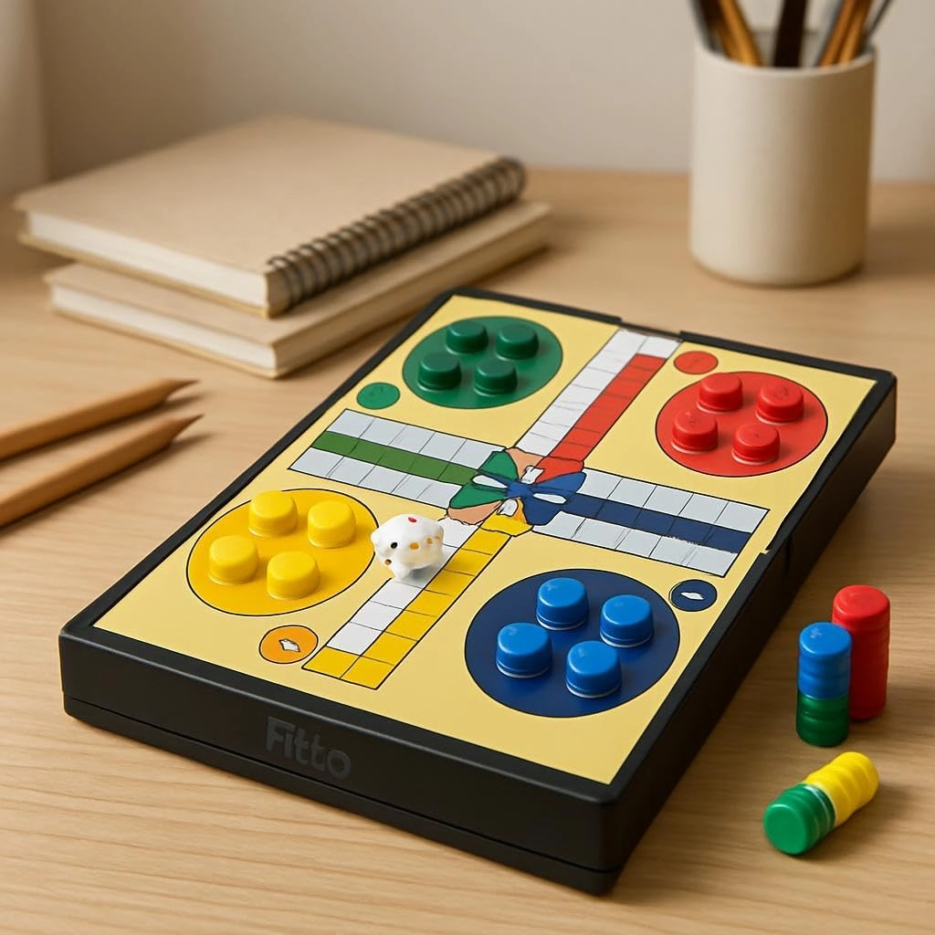 Ludo Travel Game - Compact Lightweight