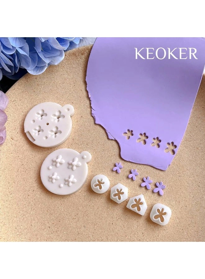 Flower Polymer Clay Molds - Daisy Miniature Jewelry Making