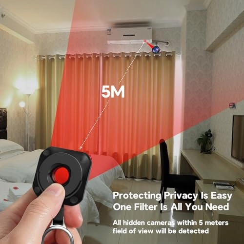 Hidden Camera Detector - 720H battery White