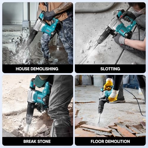 SDS-Max Demolition Hammer - 1300 watts