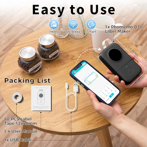 D30 - Portable Bluetooth Inkless