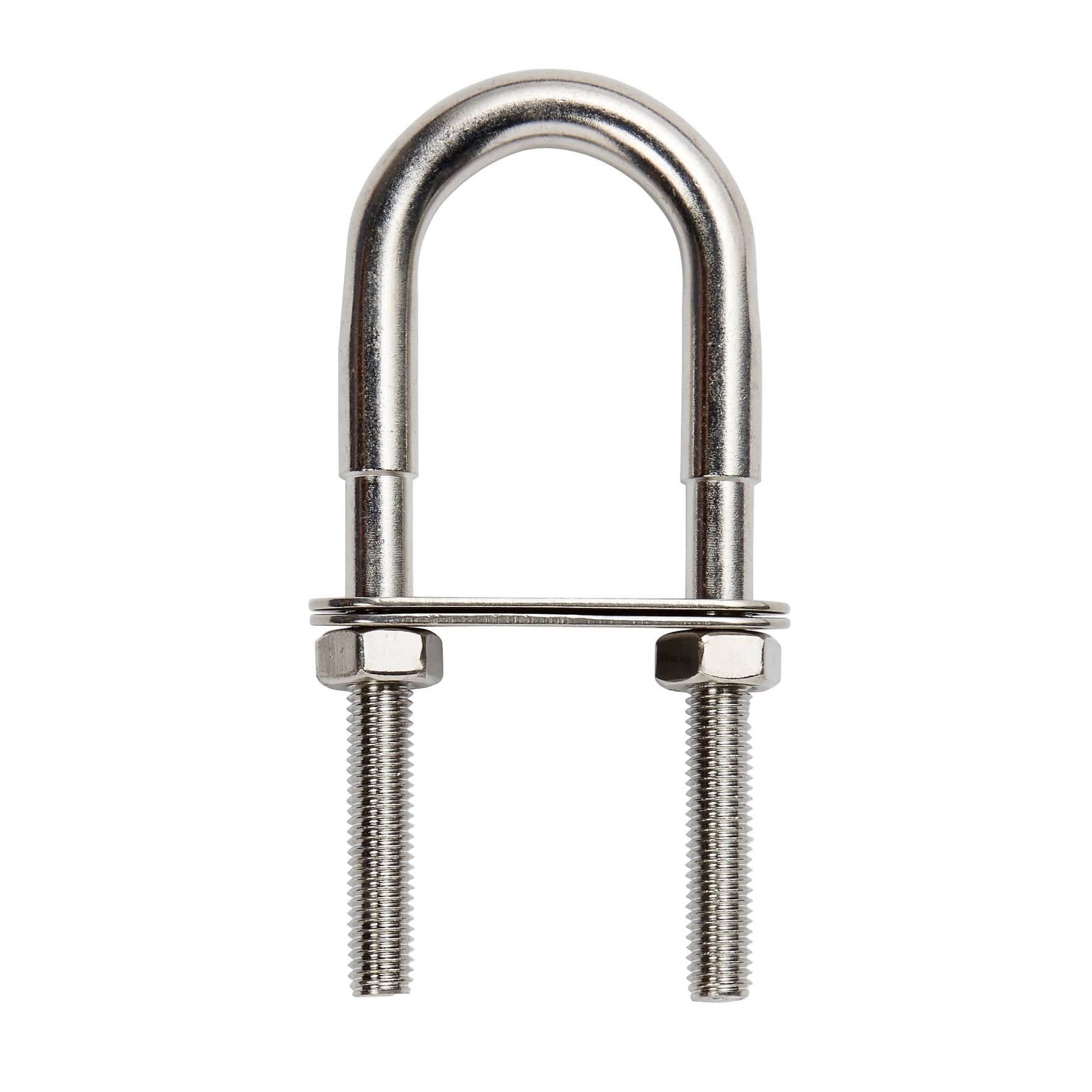 Diall Stainless Steel U Bolt 10mm 135mm