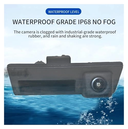 Reverse car rear view camera - Night vision Wired 720 x 540 pixels