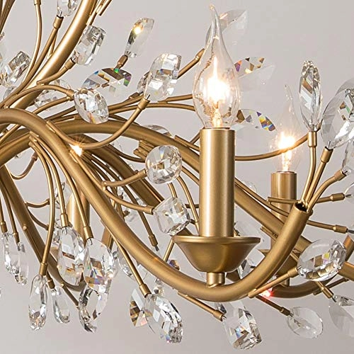 Crystal Chandelier - E14 12 head Metal