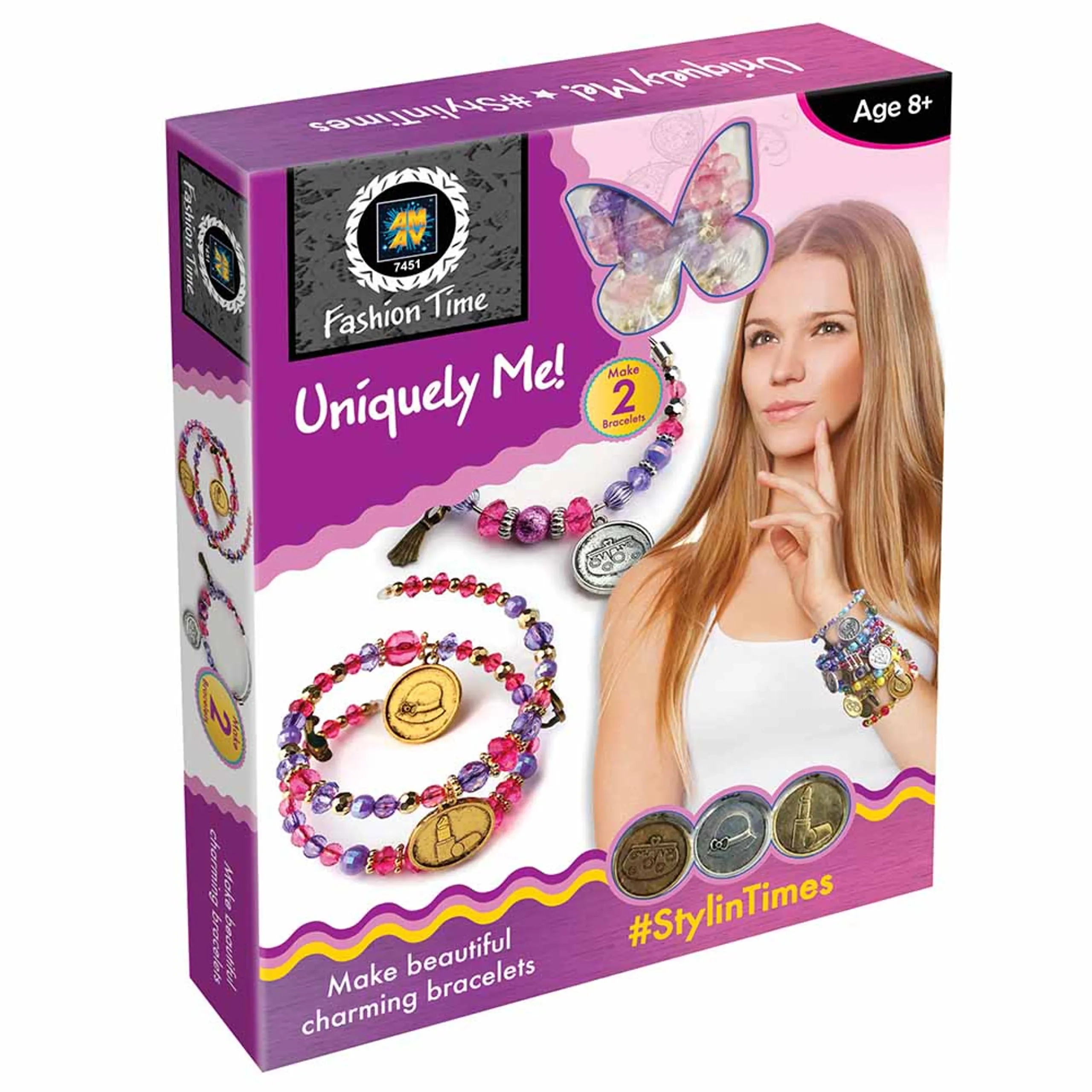 AMAV Stylin Times - Jewelry Making Kit 6 to 12 yrs