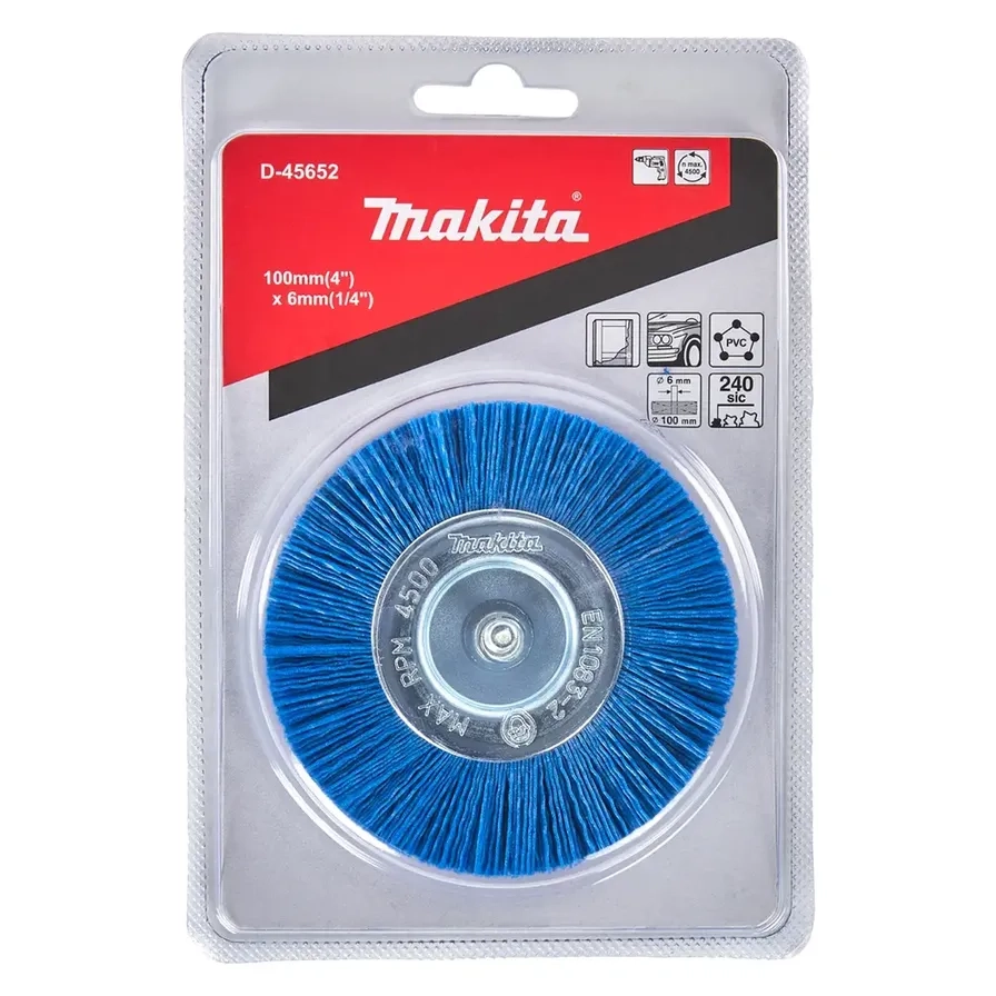 Makita Nylon Brush Wheel - D-45652 10 cm