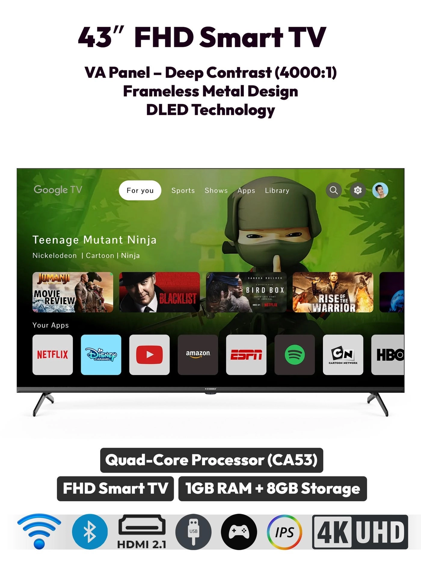 Stargold SG-C4325 SMART - 43 in