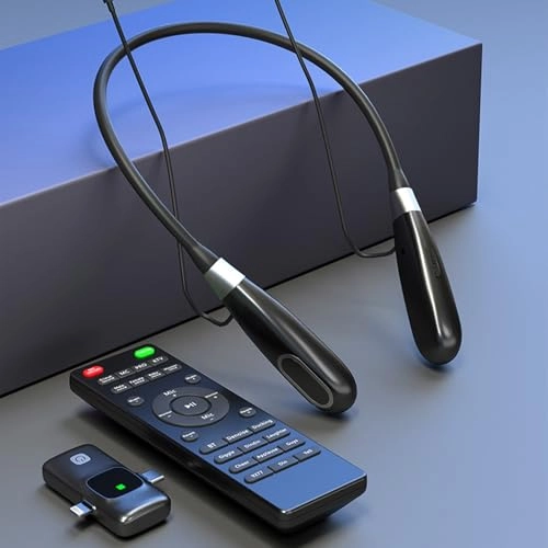 Wireless Sound Card Headset - 6-Hour Battery Noise Cancelling Mic 5 Vocal Effects