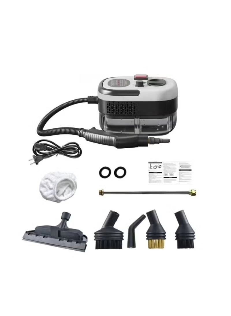 High-Pressure Steam Cleaner - Multi-Purpose Multiple Brush Attachments