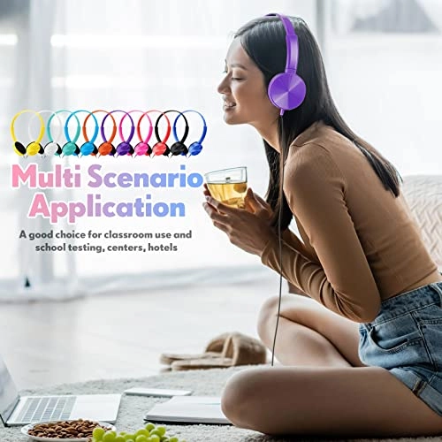 Kids Headphones Wired Headphone 20 Pack