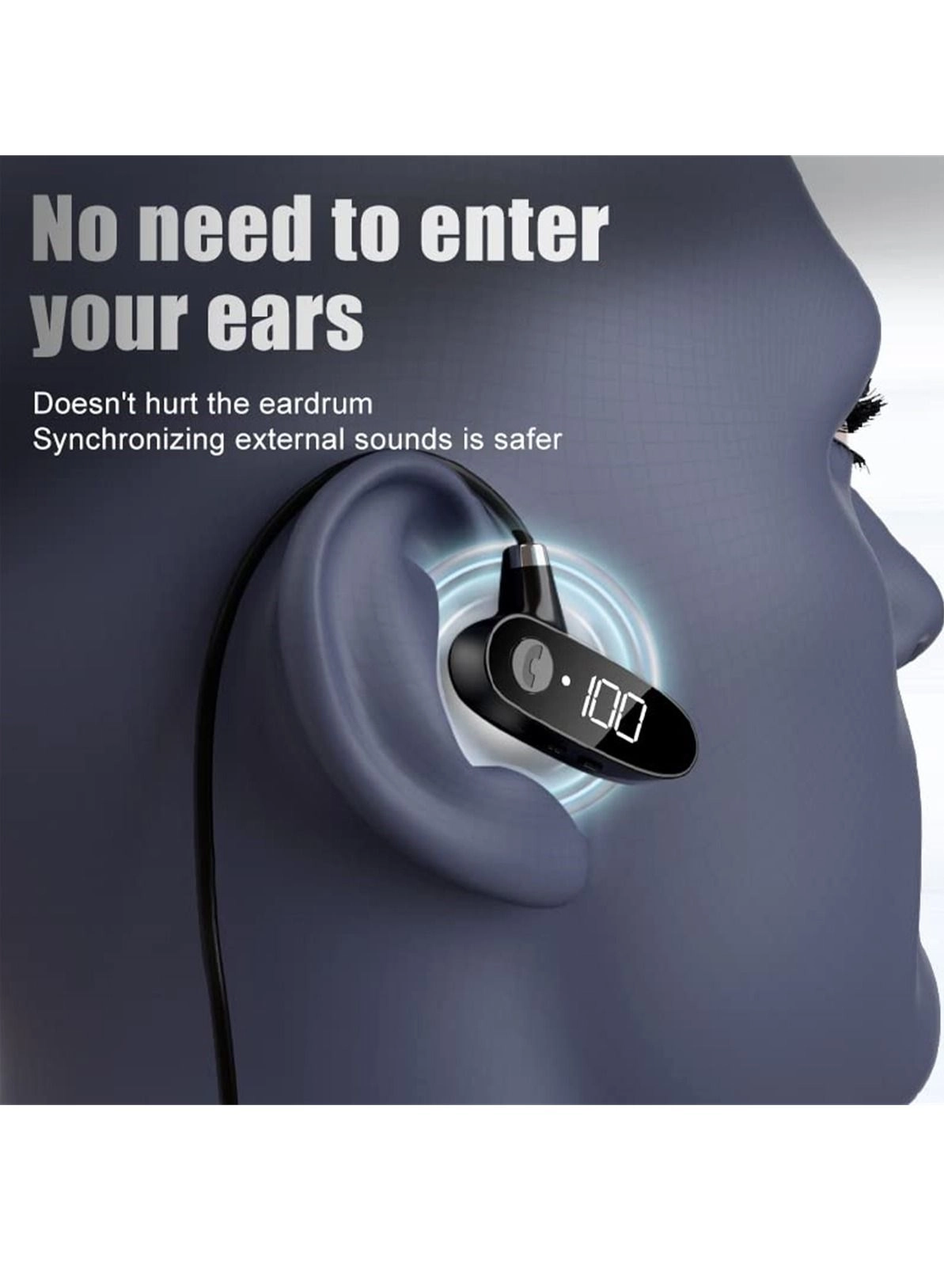 Bone Conduction Headphones Wireless Headphone