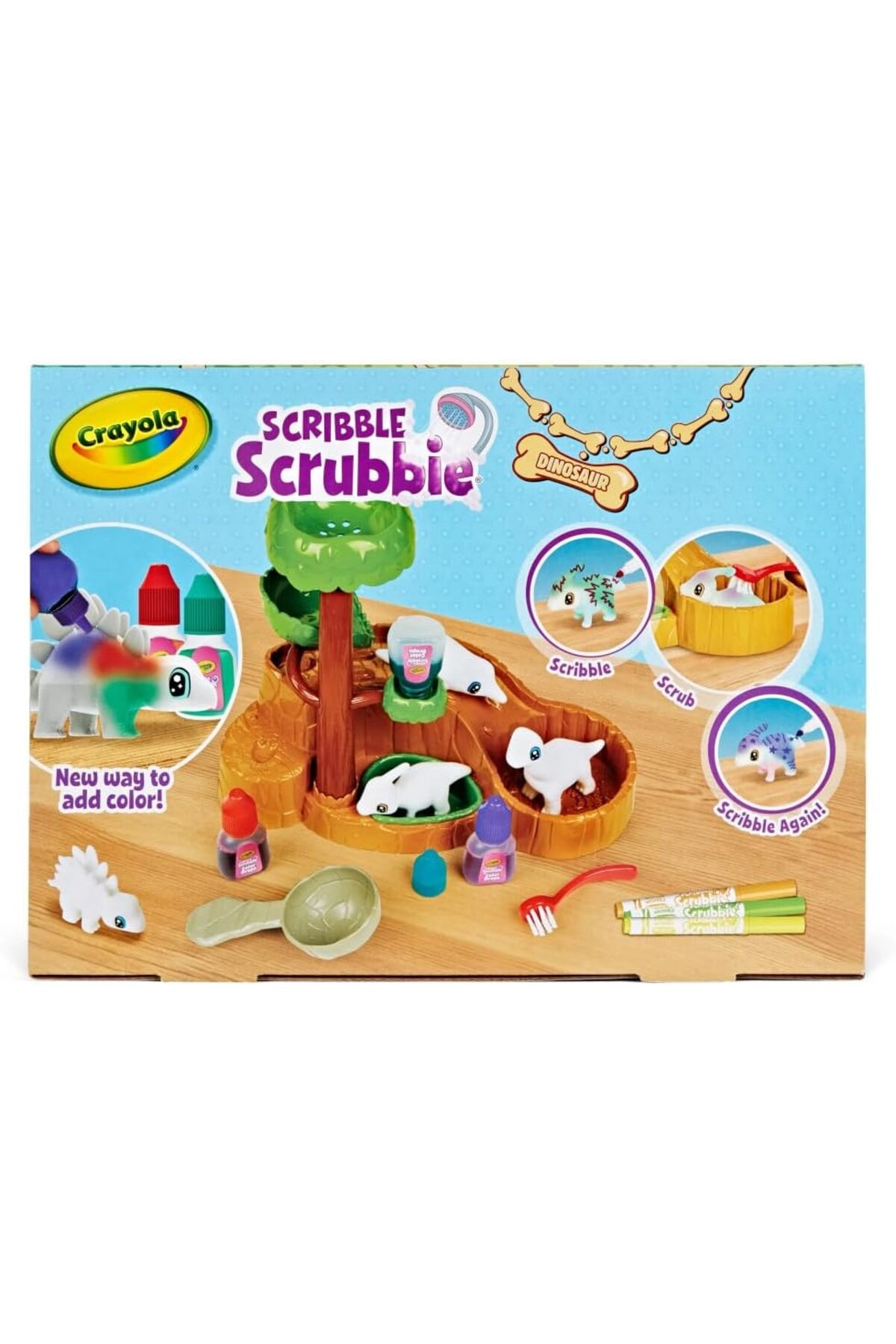 Scribble Scrubbie Pets Dino Waterslide - 3+ years 1 pcs