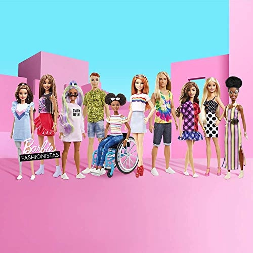 Barbie Fashionistas - Multicolor Ages 3+ + Wheelchair