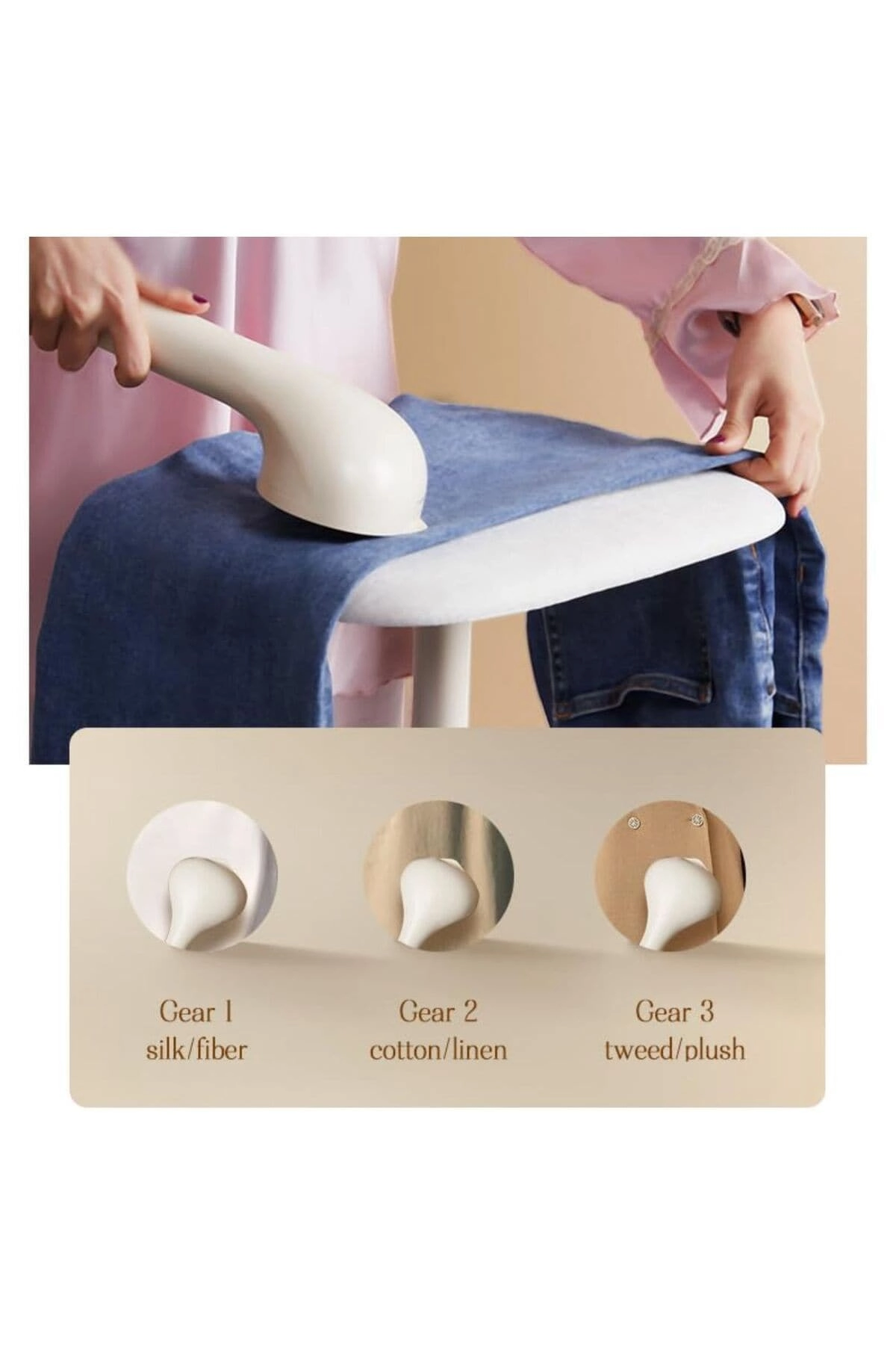 Garment Steamer - 1500W Portable Handheld Overheat Protection
